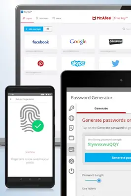 True Key™ by McAfee android App screenshot 2